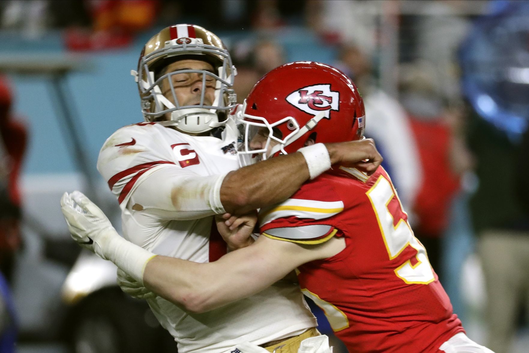 49ers Chiefs Super Bowl Football